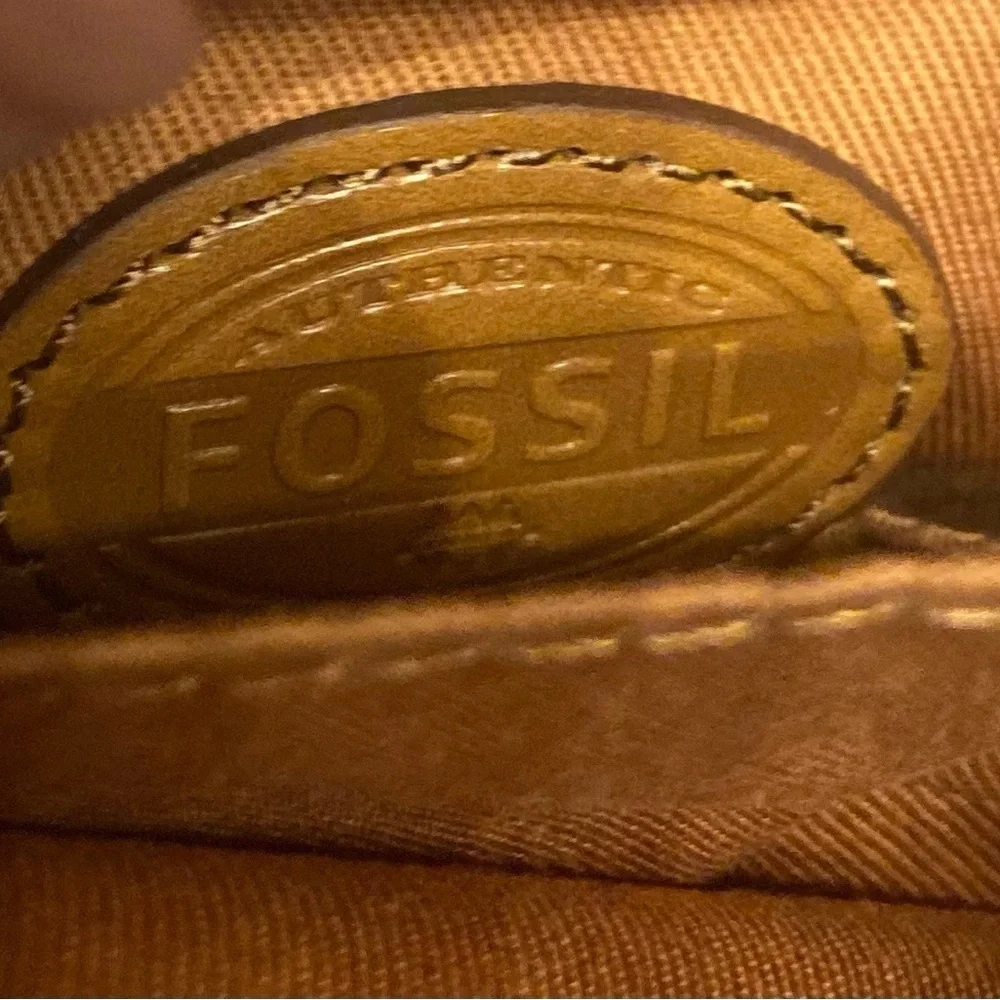Women’s Fossil Sydney Shoulder Bag Brown Leather Crossbody